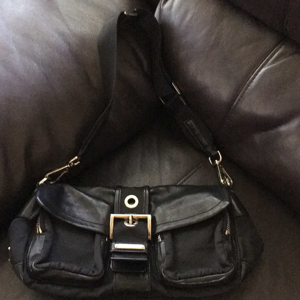 PRADA PURSE NYLON & LEATHER